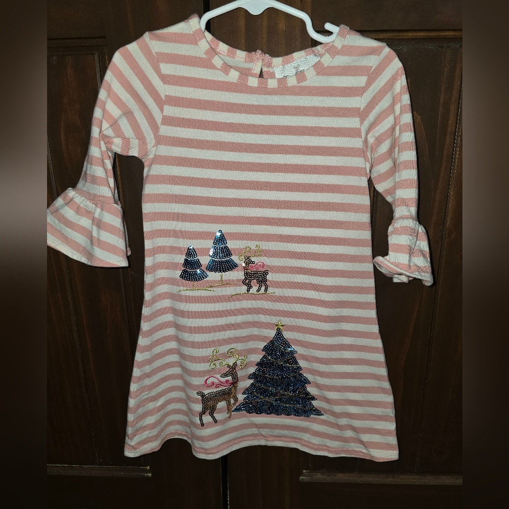 Rare edition pink 3t christmas dress